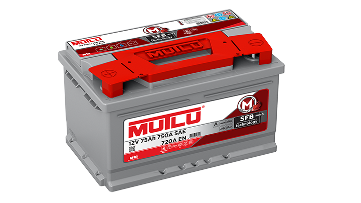 Купить Mutlu SFB M3 6СТ-75 (О.П.) Низкий 720А