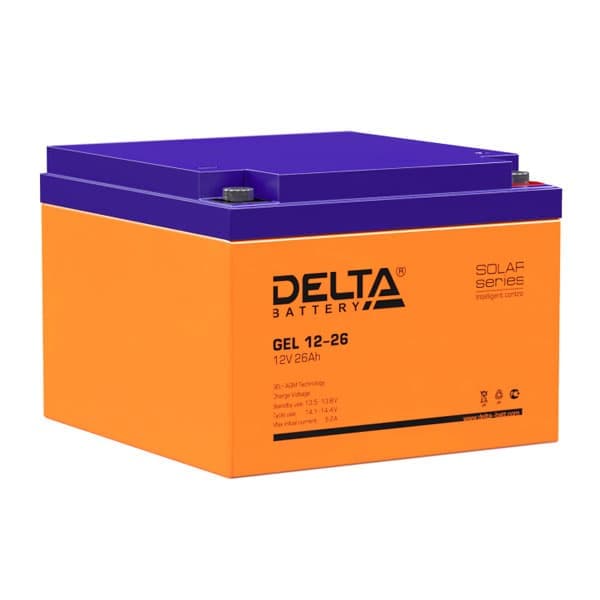 Купить Delta GEL 12-26 (12V 26Ah)