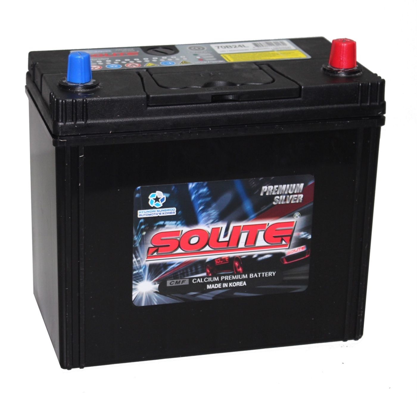 Купить Solite Silver JIS 6СТ-59 (О.П.) 520А (70B24L)