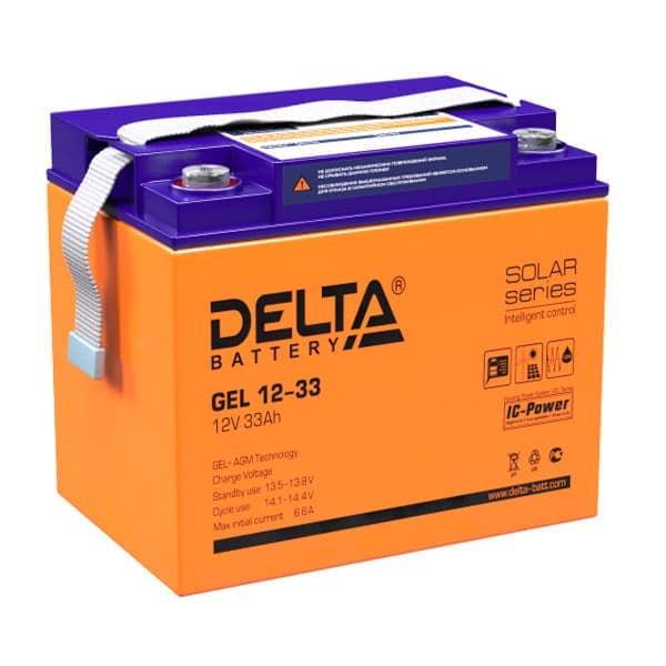 Купить Delta GEL 12-33 (12V 33Ah)