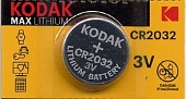 Купить Батарейка Kodak MAX LITHIUM CR2032 3V 1шт.